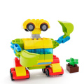 Kids stem toys educational Puzzle Brick Toys Robot Building Block 65pcs